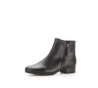 Gabor Damen Ankle Boots | Frauen Stiefeletten | Komfortable Mehrweite (H) | Winterstiefeletten | Stiefel | Bootee | schwarz (Flausch) | 39 EU - 6 UK