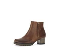 Gabor Damen Ankle Boots, Frauen Stiefeletten,Moderate Mehrweite (G),Bootee,Booties,halbstiefel,Kurzstiefel,Sattel/EF(Flausch),37.5 EU / 4.5 UK