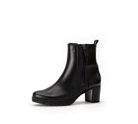 Gabor Damen Ankle Boots, Frauen Stiefeletten,Moderate Mehrweite (G),uebergangsstiefel,gefüttert,Stiefel,Bootee,schwarz (Mel.),38 EU / 5 UK
