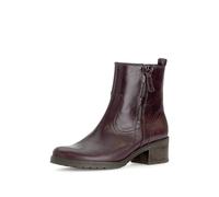 Gabor Damen Ankle Boots, Frauen Stiefeletten,Moderate Mehrweite (G),uebergangsstiefel,knöchelhoch,Stiefel,Bordeaux (Micro),42 EU / 8 UK