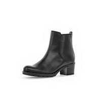 Gabor Damen Ankle Boots, Frauen Stiefeletten,Moderate Mehrweite (G),Winterstiefeletten,Booties,halbstiefel,schwarz (Mel.),41 EU / 7.5 UK