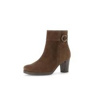 Gabor Damen Ankle Boots, Frauen Stiefeletten,uebergangsschuhe,uebergangsstiefel,knöchelhoch,reißverschluss,Cacao (Micro/Uni),38.5 EU / 5.5 UK