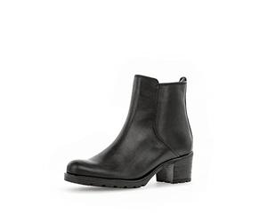 Gabor Damen Ankle Boots, Frauen Stiefeletten,Winterstiefeletten,Bootee,Booties,halbstiefel,Kurzstiefel,schwarz (Mel.),35.5 EU / 3 UK