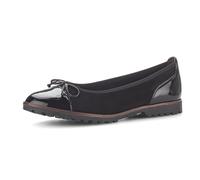 Gabor - Damen Ballerina samechevrLackHT Textilfutter TR-Sohle schwarz (cognac) - Gr. - UK 4½