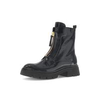Biker Boots Lackleder schwarz schwarz, 40.5 EU | 7 UK