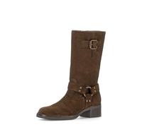 Gabor Damen Biker Boots, Frauen Stiefeletten,Easy-Walking,elegant,einlege-Sohle,geschlossen,Holly-Jolly,Navy,Nappa-Leder,Whisky,40.5 EU / 7 UK