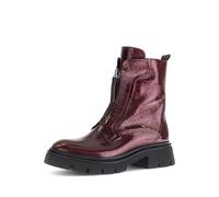 Gabor Damen Biker Boots, Frauen Stiefeletten,uebergangsschuhe,uebergangsstiefel,hoch,Stiefel,Bootee,Booties,Bordo (Altsilber),39 EU / 6 UK