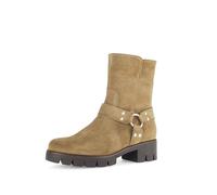 Gabor Damen Biker Boots, Frauen Stiefeletten,uebergangsschuhe,uebergangsstiefel,Winterstiefeletten,Winterschuhe,warm,Lion (Mocca),42 EU / 8 UK