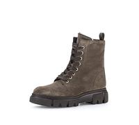 Gabor Damen Biker Boots, Frauen Stiefeletten,Wechselfußbett,halbstiefel,Kurzstiefel,uebergangsschuhe,Stiefel,Bootee,Mohair(Mocca),38.5 EU / 5.5 UK, 91.730, Braun 18