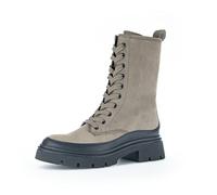 Gabor Damen Biker Boots, Frauen Stiefeletten,Wechselfußbett,Kurzstiefel,uebergangsschuhe,uebergangsstiefel,Stiefel,Oliv/schwarz,41 EU / 7.5 UK