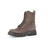 Gabor Damen Biker Boots, Frauen Stiefeletten,Wechselfußbett,Stiefel,Bootee,Booties,halbstiefel,Kurzstiefel,Mohair(Mocca),36 EU / 3.5 UK, Braun 18