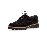 Gabor Damen Businessschuh 35.214, Frauen Schnürhalbschuhe,Halbschuh,Schnürschuh,Schnürer,klassisch,elegant,schwarz (Cognac),38.5 EU / 5.5 UK
