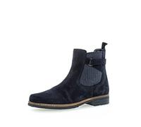 Gabor Stiefelette Veloursleder/Textil Pazifik Warmfutter Wechselfußbett Damen 38 EU / 5 UK
