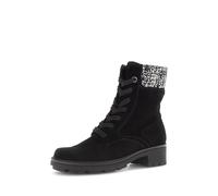 Gabor Damen Chelsea Boots, Frauen Stiefeletten,uebergangsstiefel,Schlupfstiefel,flach,Stiefel,Bootee,Booties,schwarz/Weiss,40 EU / 6.5 UK