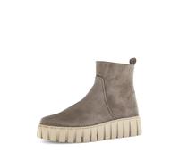 Gabor Damen Stiefelette Comfort 76780-30 ungefüttert Plateau Leder (Dreamvelour) Braun Gr. 42