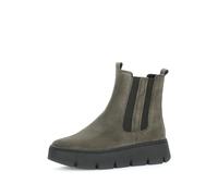 Gabor Damen Chelsea Boots, Frauen Stiefeletten,Best Fitting,uebergangsschuhe,uebergangsstiefel,Schlupfstiefel,flach,Stiefel,Oliv,40 EU / 6.5 UK