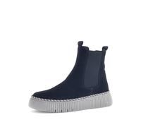 Gabor Damen Chelsea Boots, Frauen Stiefeletten,Best Fitting,uebergangsstiefel,Schlupfstiefel,flach,Stiefel,Bootee,Pazifik (EL.Uni),36 EU / 3.5 UK