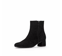 Stiefelette GABOR, Damen, Gr. 38, schwarz, Ziegenveloursleder, unifarben, elegant, Schuhe, Blockabsatz, Businesschuh, Ankleboots mit Best Fitting-Ausstattung (83537648-38) schwarz