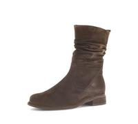 Stiefel GABOR COMFORT "Gabor Comfort Stiefel Veloursleder", Damen, Gr. 37,5, braun, Veloursleder, Schuhe (28514757-37,5) braun