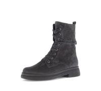Gabor Damen Chelsea Boots, Frauen Stiefeletten,Booties,halbstiefel,Kurzstiefel,uebergangsschuhe,uebergangsstiefel,flach,Dark-Grey,42 EU / 8 UK
