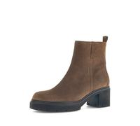 Gabor Damen Chelsea Boots, Frauen Stiefeletten,Booties,halbstiefel,Kurzstiefel,uebergangsschuhe,uebergangsstiefel,flach,Whisky,40 EU / 6.5 UK