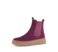 Gabor 73.540.15 Schlupfstiefel Rauleder Damen in rot - Gr. 37