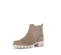 Gabor Damen Chelsea Boots, Frauen Stiefeletten,gefüttert,Stiefel,Bootee,Booties,halbstiefel,Kurzstiefel,Farro (Panna),40.5 EU / 7 UK
