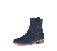 Gabor Damen Chelsea Boots, Frauen Stiefeletten,halbstiefel,Kurzstiefel,uebergangsschuhe,uebergangsstiefel,flach,Dark-Blue(Flausch),38.5 EU / 5.5 UK