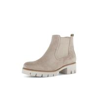 Gabor Damen Chelsea Boots, Frauen Stiefeletten,halbstiefel,Kurzstiefel,uebergangsschuhe,uebergangsstiefel,flach,Kiesel (EL. Wave),40.5 EU / 7 UK
