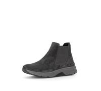 Gabor Damen Chelsea Boots, Frauen Stiefeletten,halbstiefel,Kurzstiefel,uebergangsschuhe,uebergangsstiefel,flach,Dark-Grey (Micro),39 EU / 6 UK