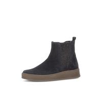 Gabor Damen Chelsea Boots, Frauen Stiefeletten,Holly-Jolly,Navy,Nappa-Leder,Night-Blue,Off-White,Oliv,offen,weit,Dark-Blue (Micro),38 EU / 5 UK