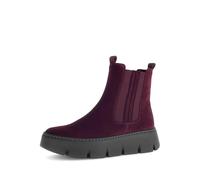 Gabor Damen Chelsea Boots, Frauen Stiefeletten,Jollys,Glitzer,blau,Rolling-Soft,Sensitive,Basic,Derby,Silber,rosa,grau,f,Mulberry,37.5 EU / 4.5 UK