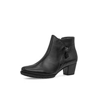 Gabor Damen Chelsea Boots, Frauen Stiefeletten,Komfortable Mehrweite (H),uebergangsschuhe,uebergangsstiefel,schwarz (Micro),38 EU / 5 UK