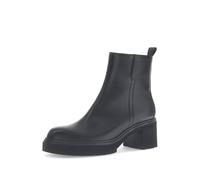 Gabor Damen Chelsea Boots, Frauen Stiefeletten,Moderate Mehrweite (G),Best Fitting,Schlupfstiefel,flach,Stiefel,Bootee,schwarz,38.5 EU / 5.5 UK