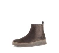 Gabor Damen Chelsea Boots, Frauen Stiefeletten,Moderate Mehrweite (G),uebergangsschuhe,uebergangsstiefel,ENGL. Brown (Micro),38 EU / 5 UK