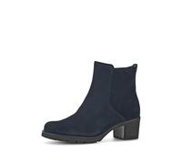 Gabor Damen Chelsea Boots, Frauen Stiefeletten,Moderate Mehrweite (G),uebergangsstiefel,Schlupfstiefel,flach,Dark-Blue(Flausch),38.5 EU / 5.5 UK