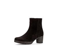 Gabor Damen Chelsea Boots, Frauen Stiefeletten,Moderate Mehrweite (G),uebergangsstiefel,Schlupfstiefel,flach,schwarz (Mel.),40 EU / 6.5 UK