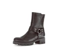 Gabor Damen Chelsea Boots, Frauen Stiefeletten,Schlupfstiefel,Stiefel,Bootee,Booties,halbstiefel,Kurzstiefel,Moro (Altsilber),37 EU / 4 UK