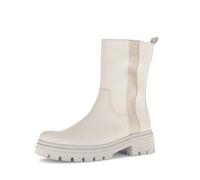Gabor Damen Chelsea Boots, Frauen Stiefeletten,Schlupfstiefel,Stiefel,Bootee,Booties,halbstiefel,Kurzstiefel,Creme/Champ(Micro),39 EU / 6 UK