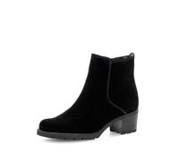 Gabor Damen Chelsea Boots, Frauen Stiefeletten,uebergangsstiefel,Schlupfstiefel,flach,Stiefel,Bootee,Booties,schwarz (Flausch),38 EU / 5 UK