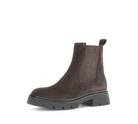 Gabor Damen Chelsea Boots, Frauen Stiefeletten,uebergangsstiefel,Schlupfstiefel,flach,Stiefel,Bootee,Booties,ENGL.Brown(EL.Wall,43 EU / 9 UK