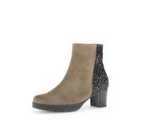 Gabor Damen Chelsea Boots, Frauen Stiefeletten,uebergangsstiefel,Schlupfstiefel,flach,Stiefel,Bootee,Booties,Farro/schw (Mel.),40 EU / 6.5 UK
