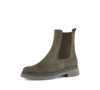 Gabor Damen Chelsea Boots, Frauen Stiefeletten,uebergangsstiefel,Schlupfstiefel,flach,Stiefel,Bootee,Booties,Oliv (EL. Uni),38 EU / 5 UK