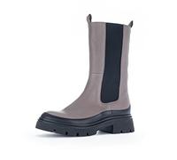 Gabor Chelsea Boots 91.834.29 Damen Wechselfußbett Taupe/Schwarz Gr. 37 EU