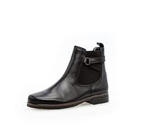 Gabor Damen Chelsea Boots, Frauen Stiefeletten,Wechselfußbett,Best Fitting,Bootee,Booties,halbstiefel,Kurzstiefel,schwarz,38 EU / 5 UK