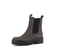 Gabor Damen Chelsea Boots, Frauen Stiefeletten,Wechselfußbett,Best Fitting,Booties,halbstiefel,Kurzstiefel,Pepper (schwarz),39 EU / 6 UK