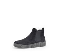 Gabor Damen Chelsea Boots, Frauen Stiefeletten,Wechselfußbett,Best Fitting,Booties,halbstiefel,Kurzstiefel,Pazifik(anthrazit),39 EU / 6 UK