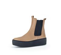 Gabor 33.712.24 hell-braun - bequeme Stiefelette für Damen - Größe 37.5