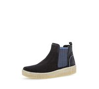 Gabor Damen Chelsea Boots, Frauen Stiefeletten,Wechselfußbett,Best Fitting,Schlupfstiefel,flach,Stiefel,Bootee,Pazifik (Natur),44 EU / 9.5 UK