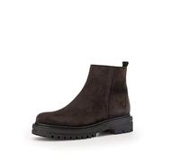 Gabor Damen Chelsea Boots, Frauen Stiefeletten,Wechselfußbett,Best Fitting,Schlupfstiefel,Winterstiefeletten,warm,ENGL. Brown,37 EU / 4 UK